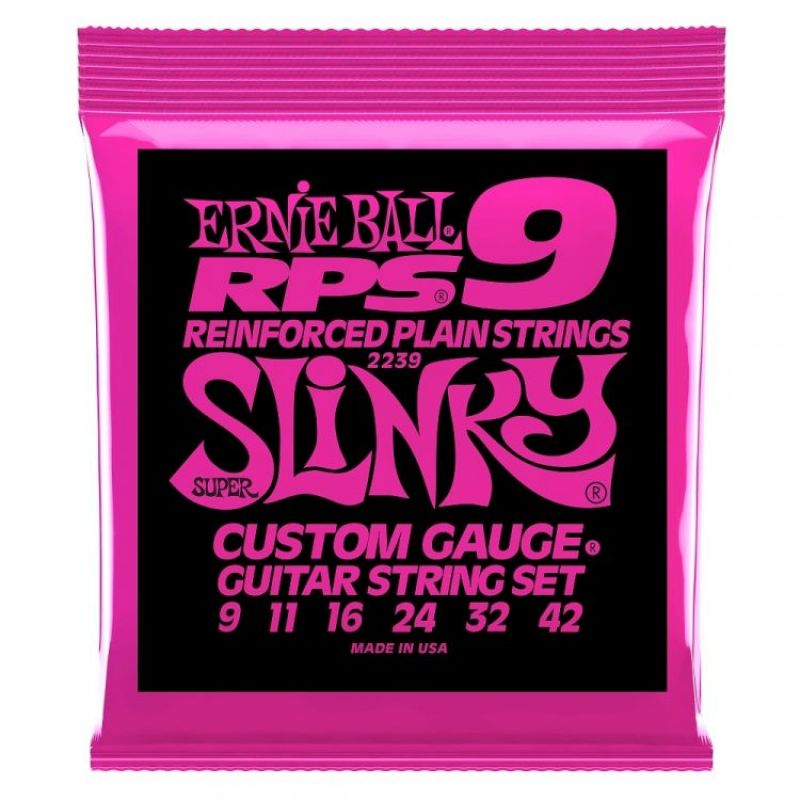 Ernie Ball P02239 (RPS-9) Slinky Nickel 09-42 Elektro Gitar Teli 1
