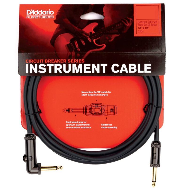 Planet Waves PW-AGRA-10 Momentary 3 Metre Enstrüman Kablosu (3,05 mt) 1