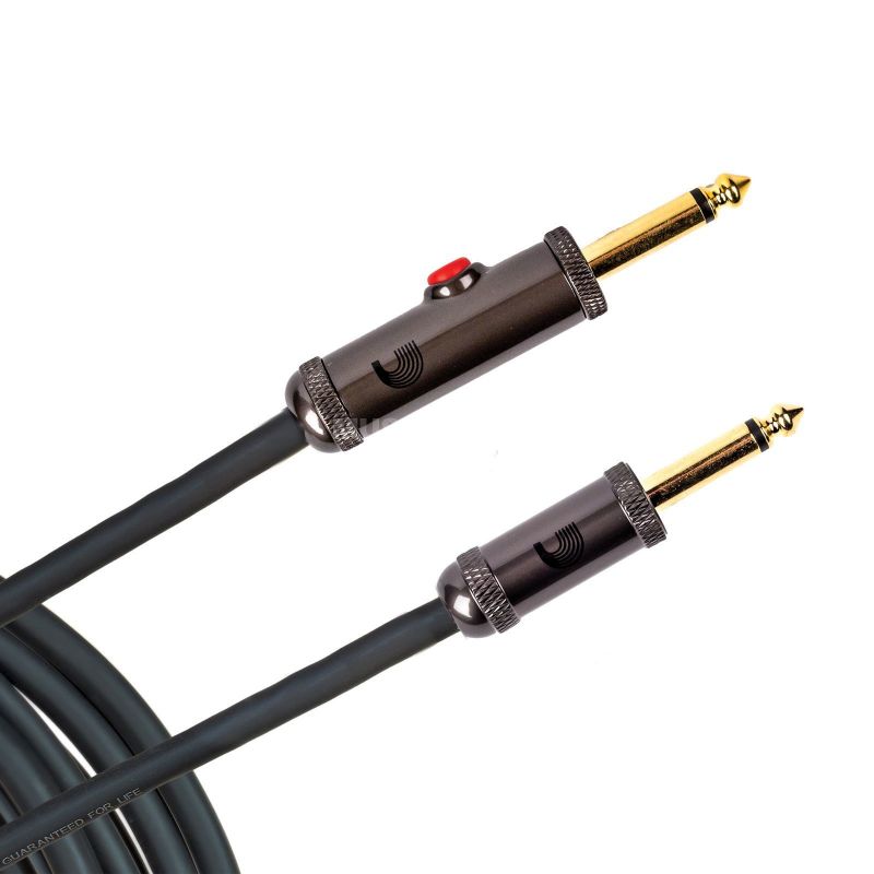 Planet Waves PW-AGL-10 Circuit Breaker with Latching Cut-Off Switch Devre Kesicili Enstrüman Kablosu (3 mt) 1