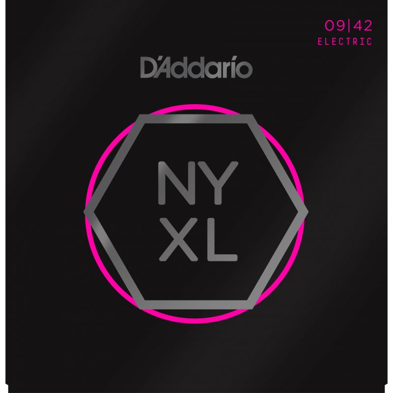 D'Addario NYXL0942 Nickel Wound, Super Light,Elektro Gitar Teli 009-42 1