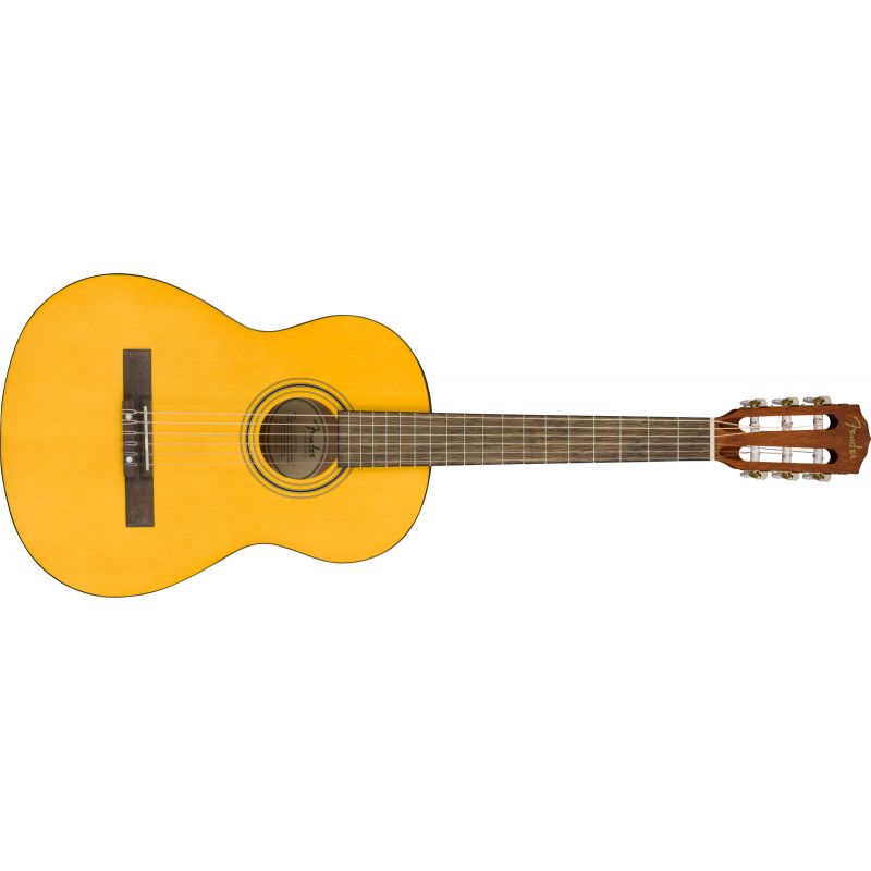 Fender ESC80 Educational Ceviz Klavye 3/4 Klasik Gitar 1