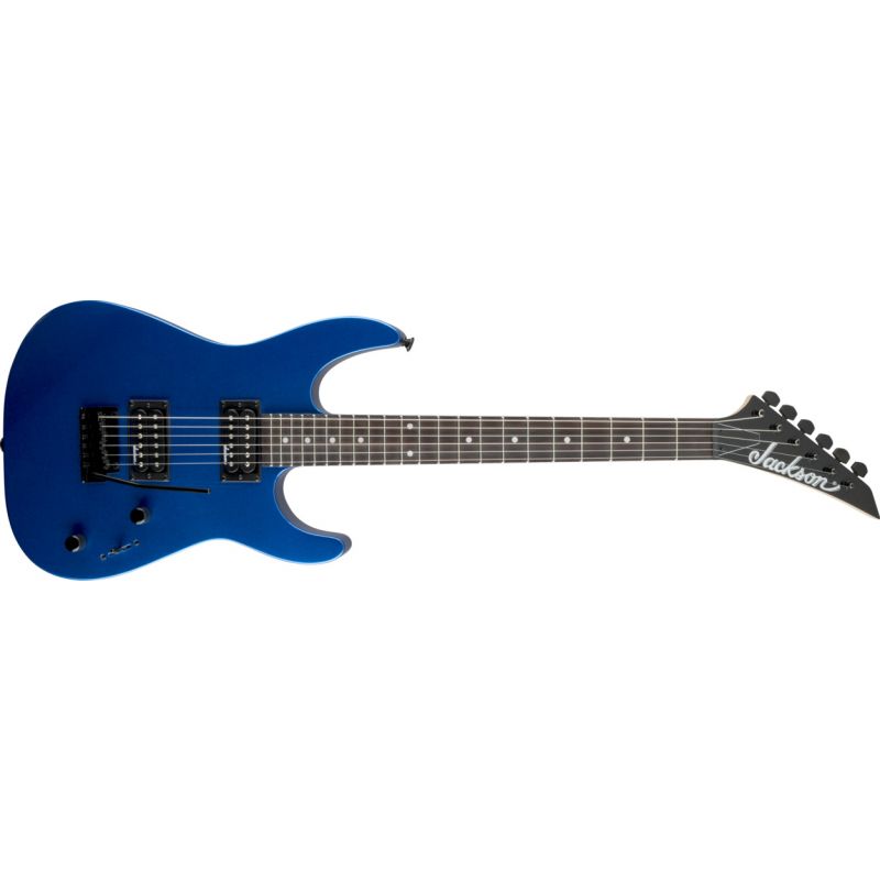 Jackson JS Dinky JS11 Amaranth Klavye Metallic Mavi Elektro Gitar 1
