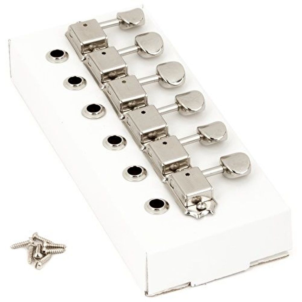 Fender American Vintage Guitar Nikel 6 Akort Burgusu 2