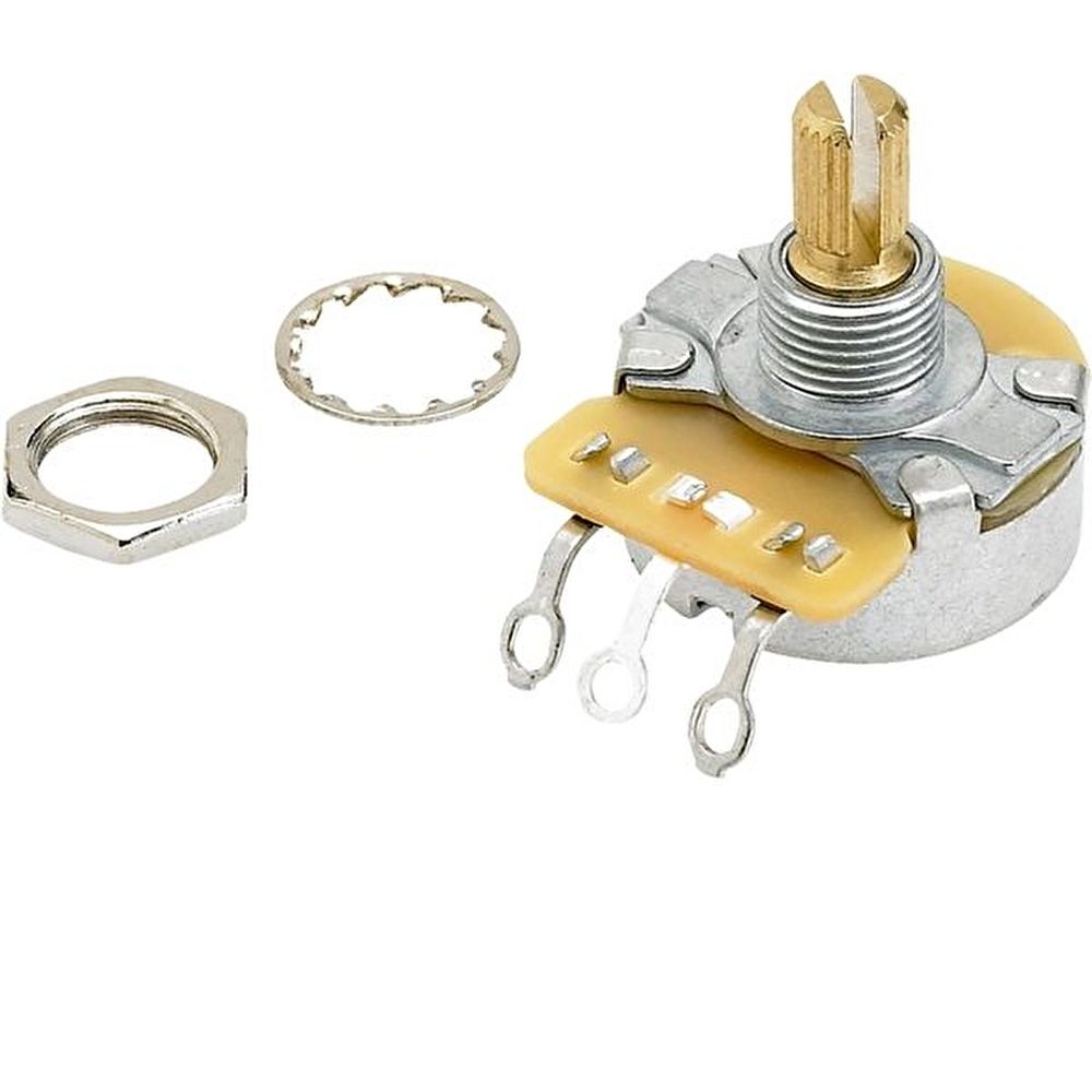 Fender Pure Vintage 250K Split Shaft Potentiometer with Mounting Hardware Yedek Parça 2