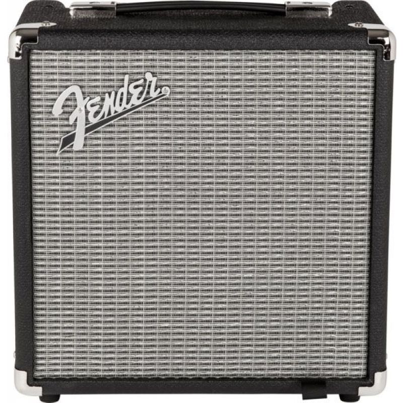 Fender Rumble 15 V3 Siyah and Gümüş Bas Gitar Amfisi 1