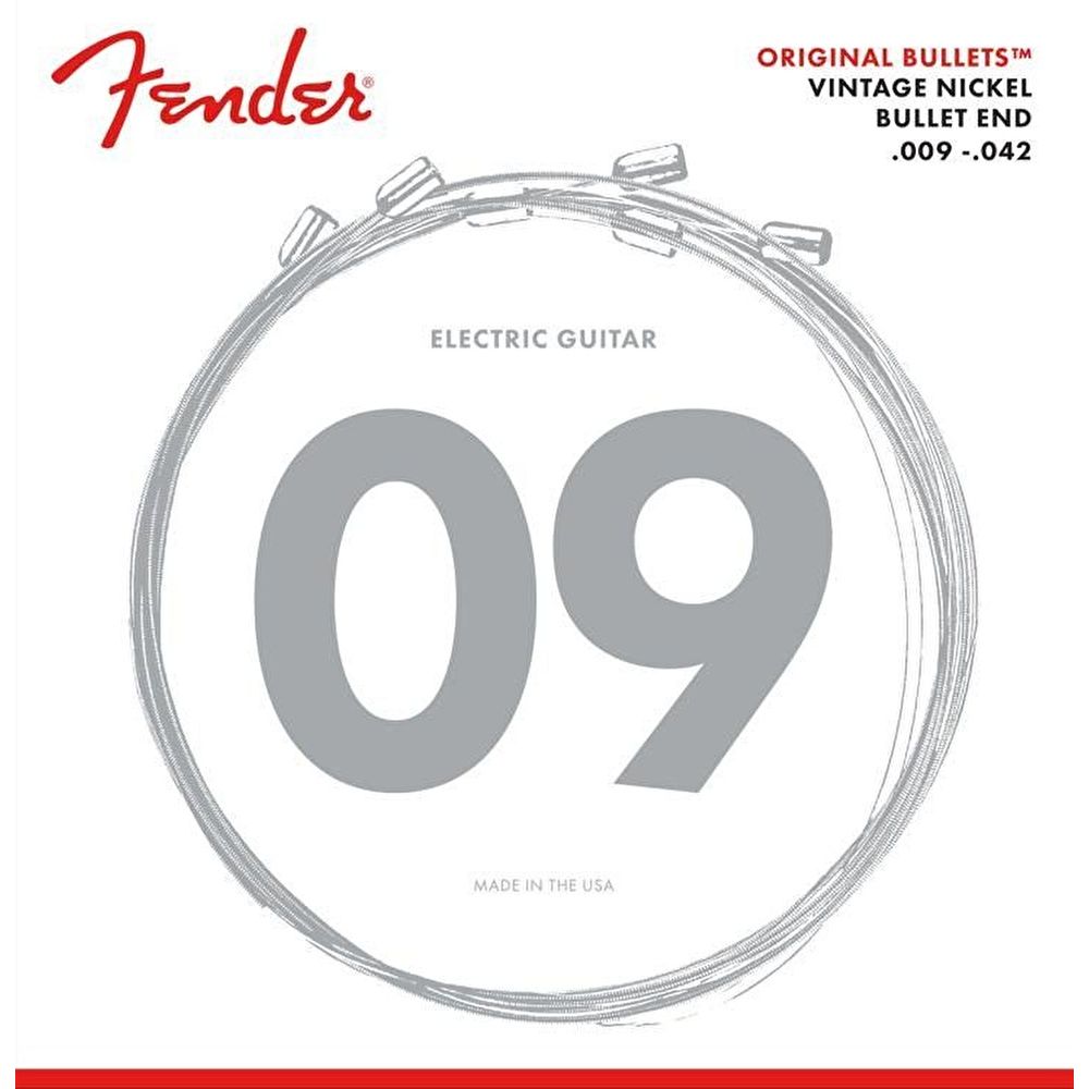 Fender Original Bullet 3150L Pure Nickel .009-.042 Elektro Gitar Teli 2