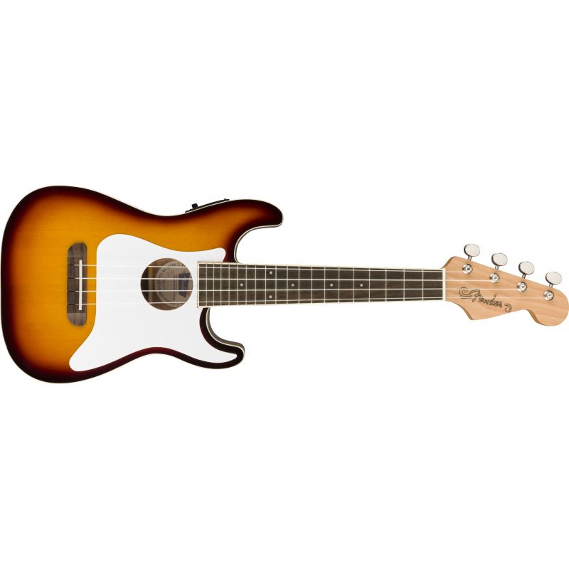 Fender Fullerton Strat Sunburst Elektro Ukulele 1