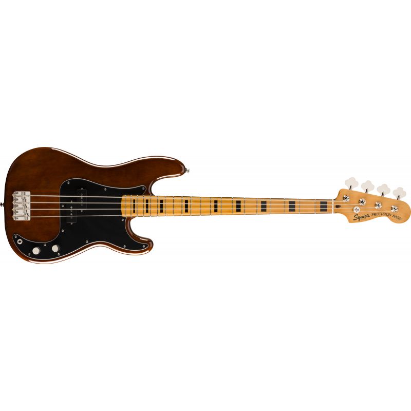 Squier Classic Vibe 70s Precision Bass Akçaağaç Klavye Walnut Bas Gitar 1