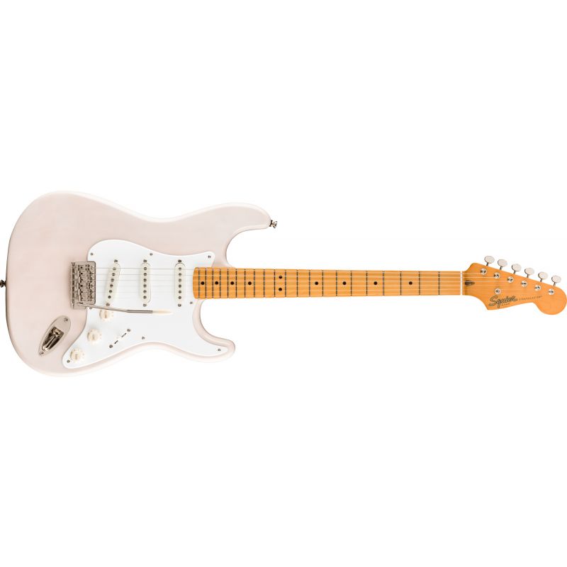 Squier Classic Vibe 50s Stratocaster Akçaağaç Klavye White Blonde Elektro Gitar 1