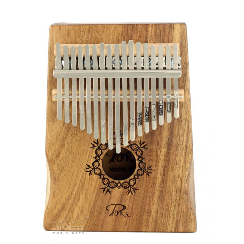 Puka PK2 Koa Kalimba (Taşıma Kılıfı ve Çekiç Dahil) 2
