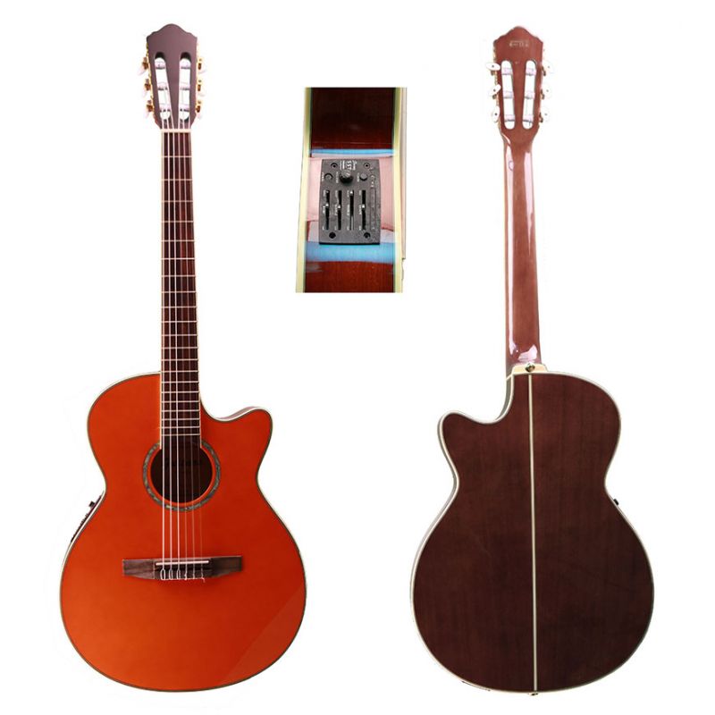 Pro Guitar   Elektro Klasik Gitar (Taşıma Çantası Hediyeli) 1