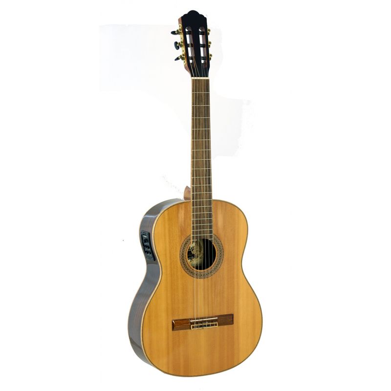 Crusader CC210FM EQ Nat Elektro Klasik Gitar (Taşıma Çantası Hediyeli) 1