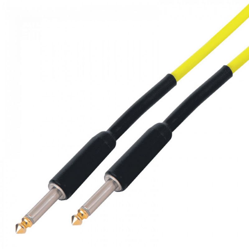 GYC 10NYL 10FT/3M Neon Yellow Enstruman Kablosu 1