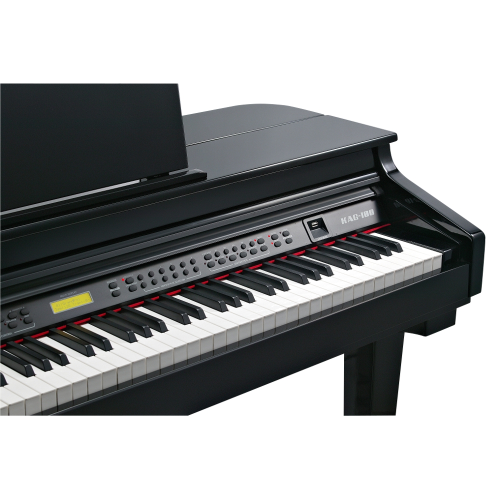 Kurzweil KAG100EP Dijital Kuyruklu Piyano (Parlak Siyah) 5