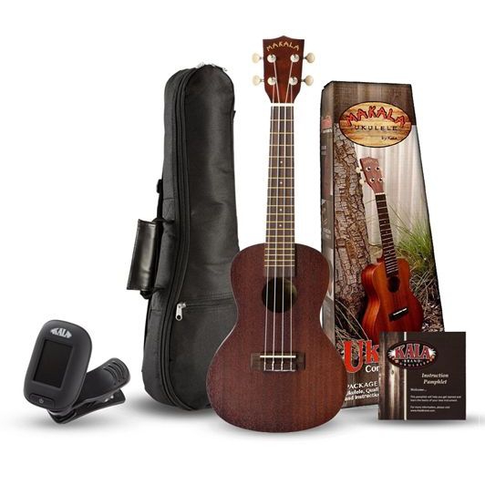 Kala MK-C/PACK Makala Concert Ukulele Seti (Natural) 2