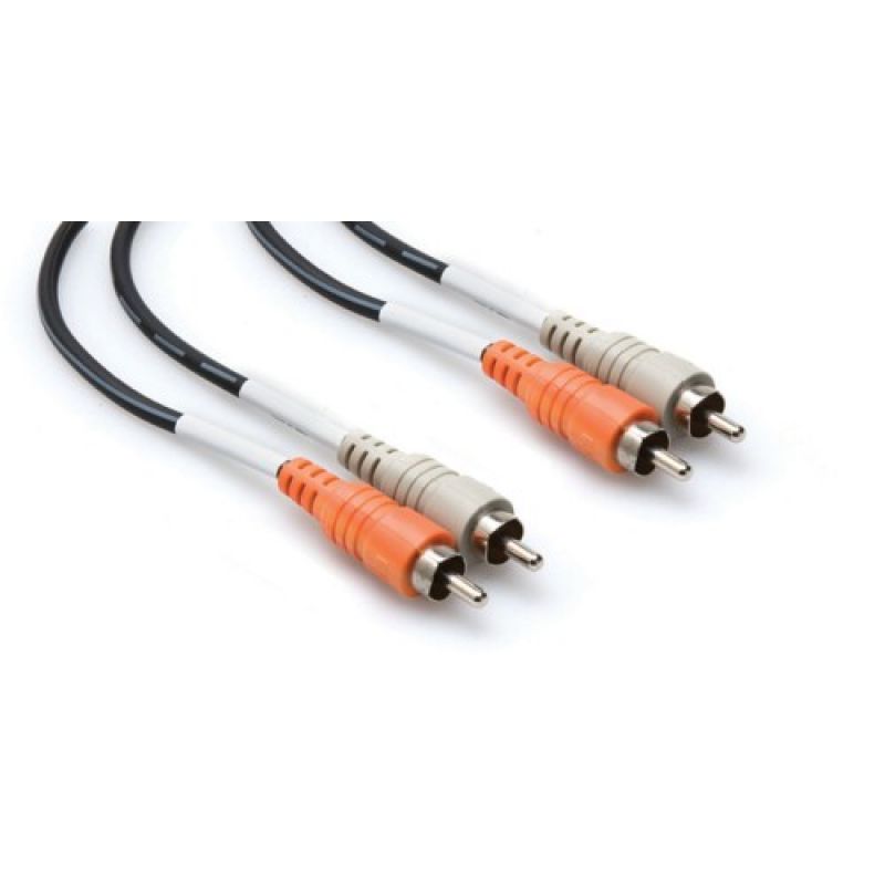 HOSA Dual RCA (M) - RCA (M) Balanssız kablo 2 mt. 1