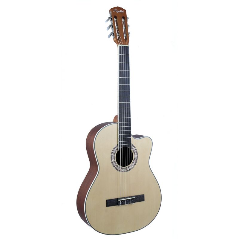 Agostini HG400 CN Klasik Gitar (Taşıma Çantası Hediyeli) 1