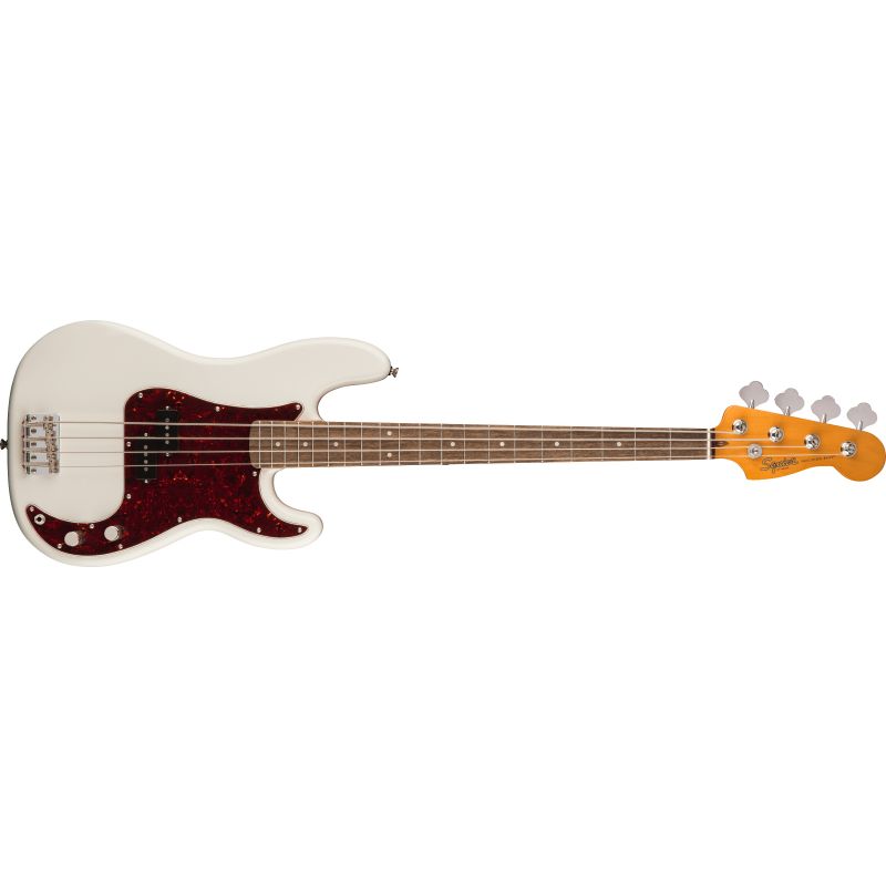 Squier Classic Vibe 60s Precision Bass Laurel Klavye Olympic White Bas Gitar 1