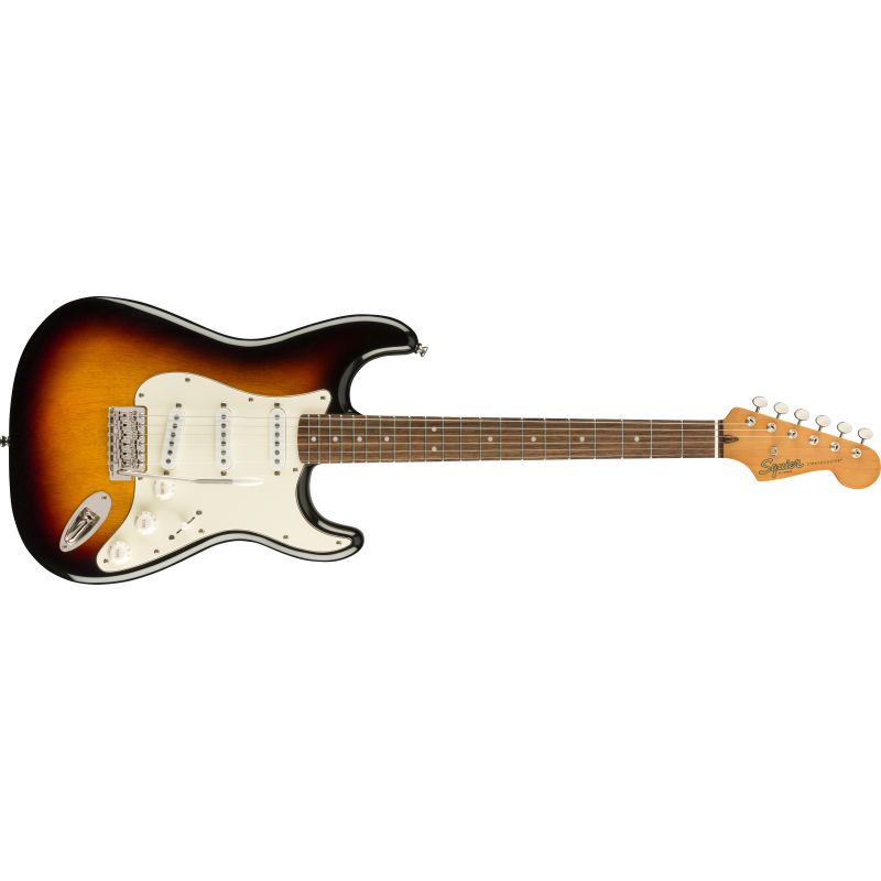 Squier Classic Vibe 60s Stratocaster Laurel Klavye 3-Color Sunburst Elektro Gitar 1