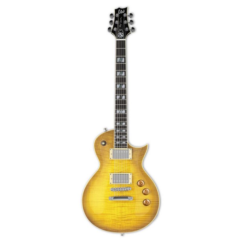 ESP LTD Alex Skolnick Lemon Burst Elektro Gitar 1