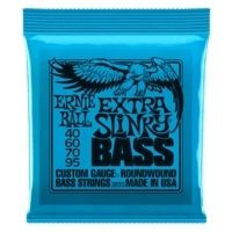 Ernie Ball P02835 Extra Slinky Nickel 40-95 (4 Telli) Bas Gitar Teli 1
