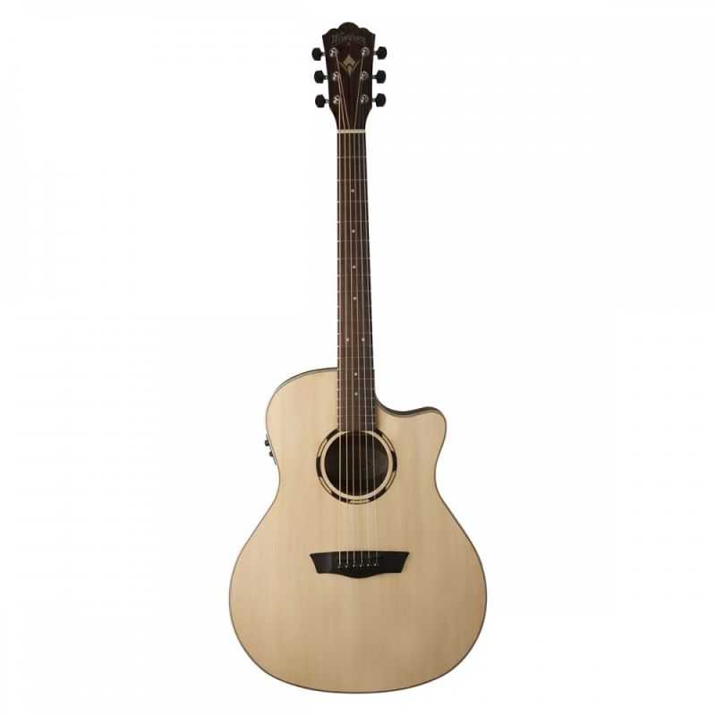 Washburn Woodline 20 Serisi WLO20SCE Elektro Akustik Gitar 1
