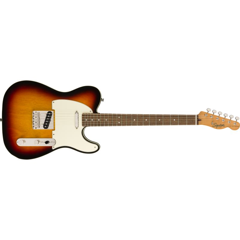 Squier Classic Vibe 60s Custom Telecaster Laurel Klavye 3-Color Sunburst Elektro Gitar 1