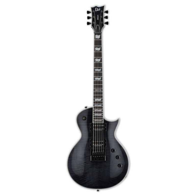 ESP LTD EC-1000FM See Thru Black Evertune Elektro Gitar 1