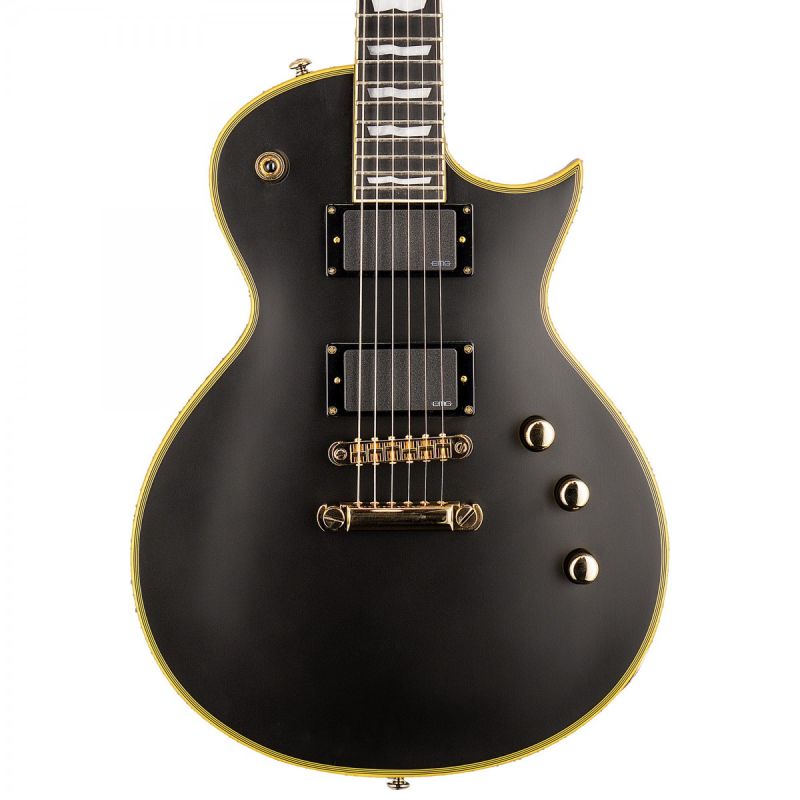 ESP LTD EC-1000 Vintage Black Elektro Gitar 2