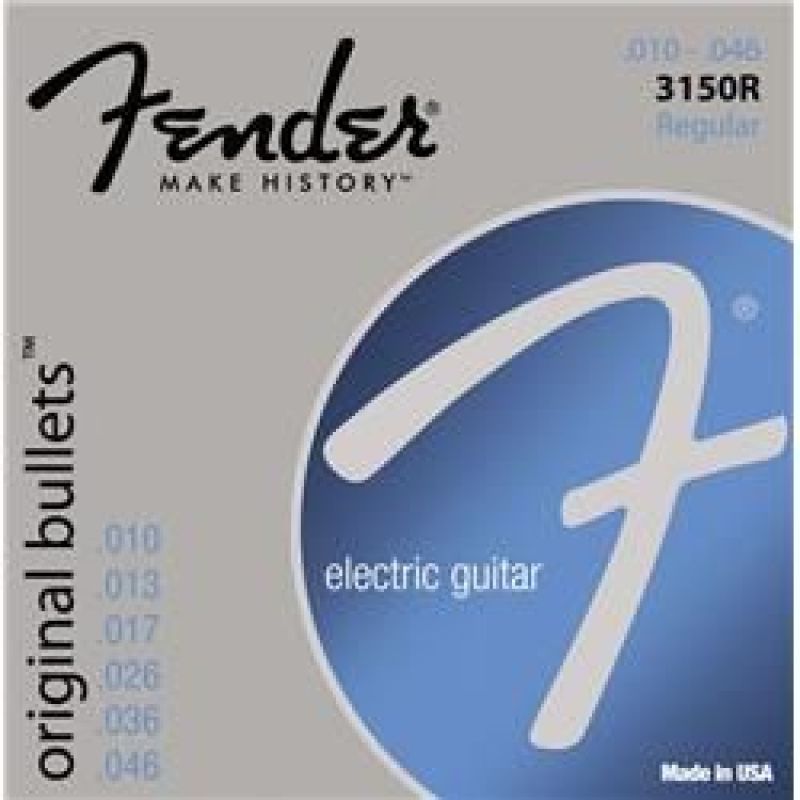 Fender Original Bullet 3150R Pure Nickel .010-.046 Elektro Gitar Teli 1