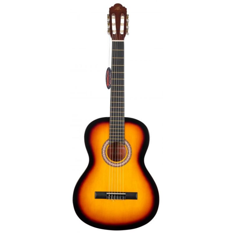 BARCELONA LC 3900 BS Brown Sunburst Klasik Gitar 1