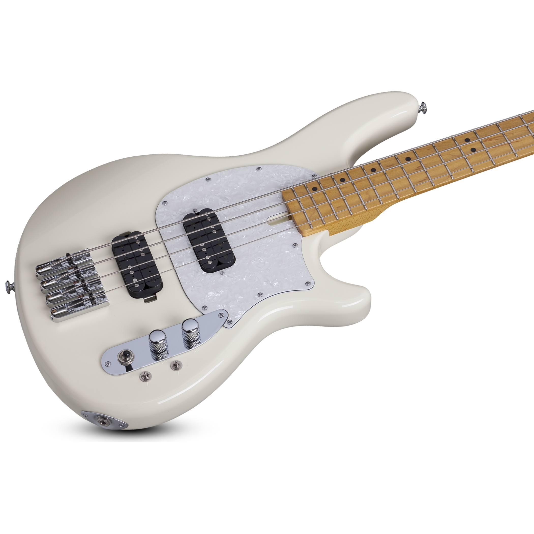 Schecter CV-4 Bass Gitar (Ivory) 3