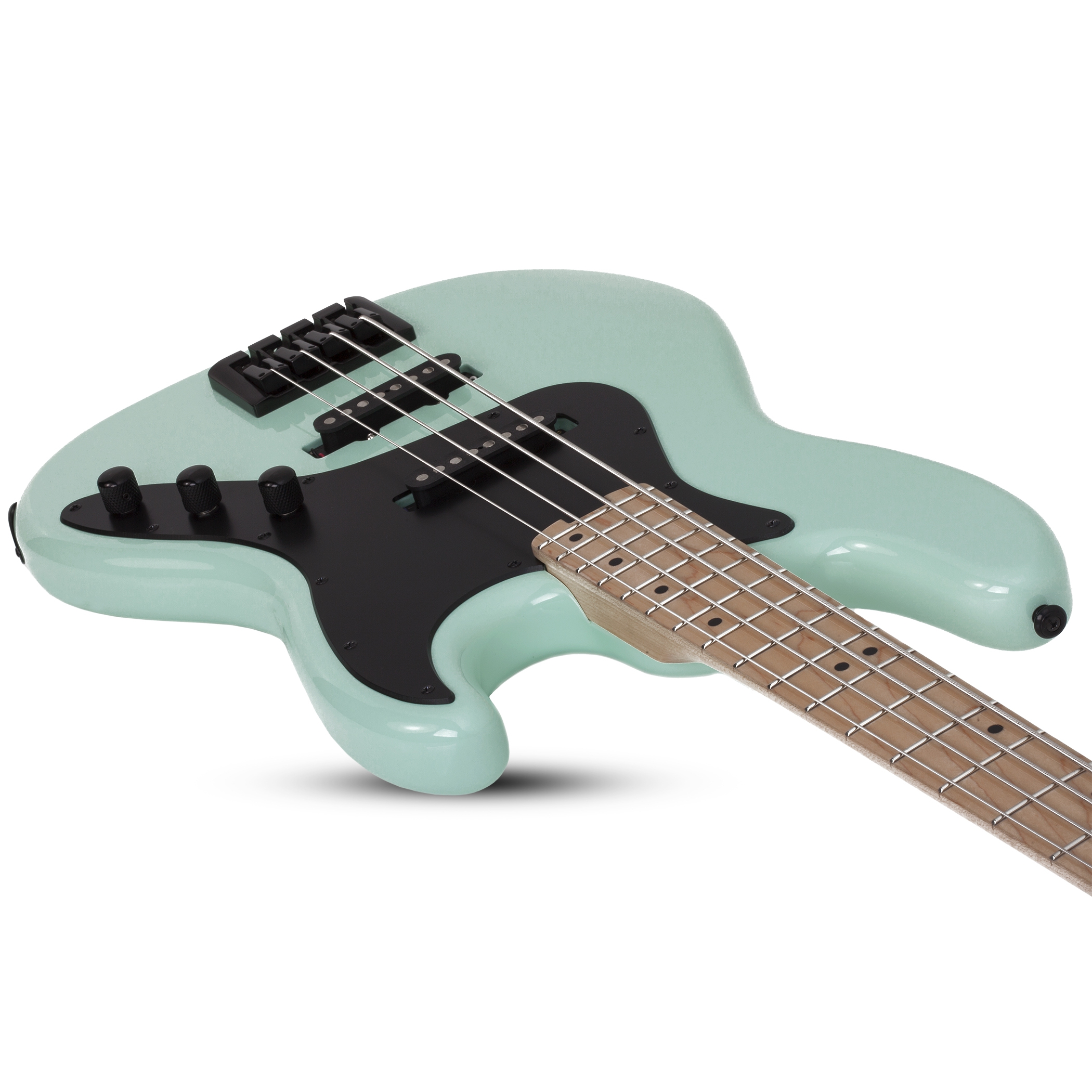Schecter J-4 Bass Gitar (Sea Foam Green) 3