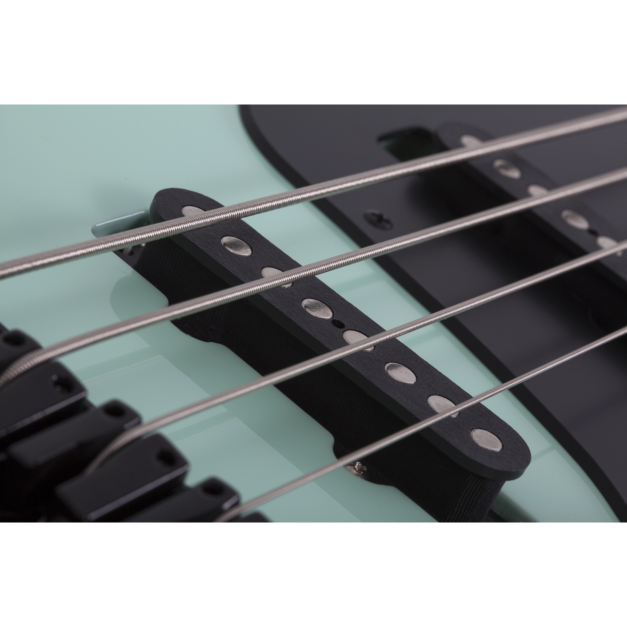 Schecter J-4 Bass Gitar (Sea Foam Green) 4