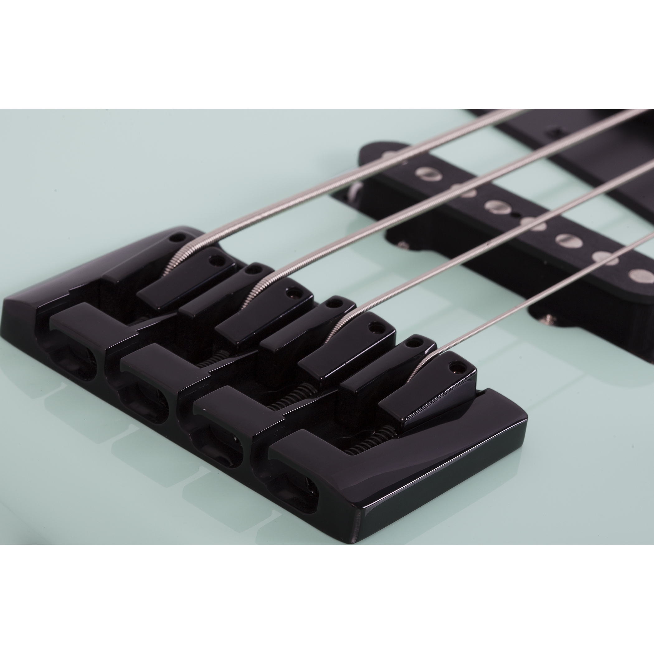 Schecter J-4 Bass Gitar (Sea Foam Green) 5