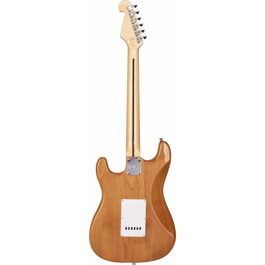 SX Stratocaster Elektro Gitar (Naturel) 3