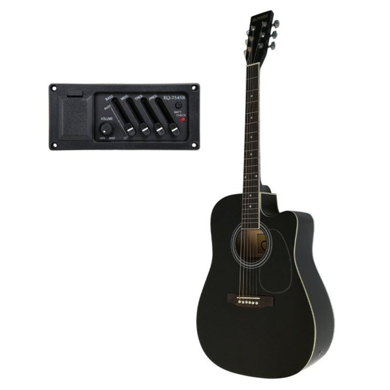 Almira F650N-BKC Siyah Elektro Akustik Gitar 1