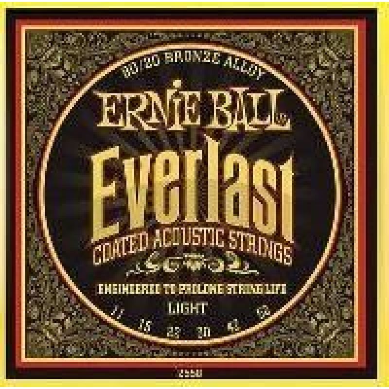 Ernie Ball P02558 11-52 Coated Akustik Gitar Teli 1