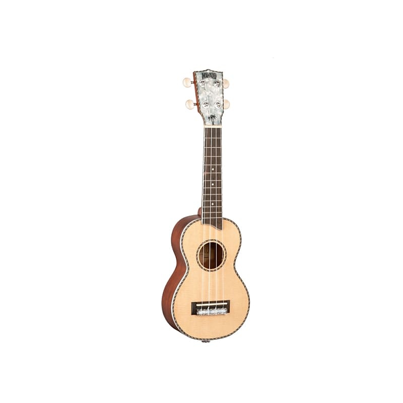 Mahalo MP1 Pearl Series Soprano Ukulele (Natural) 2