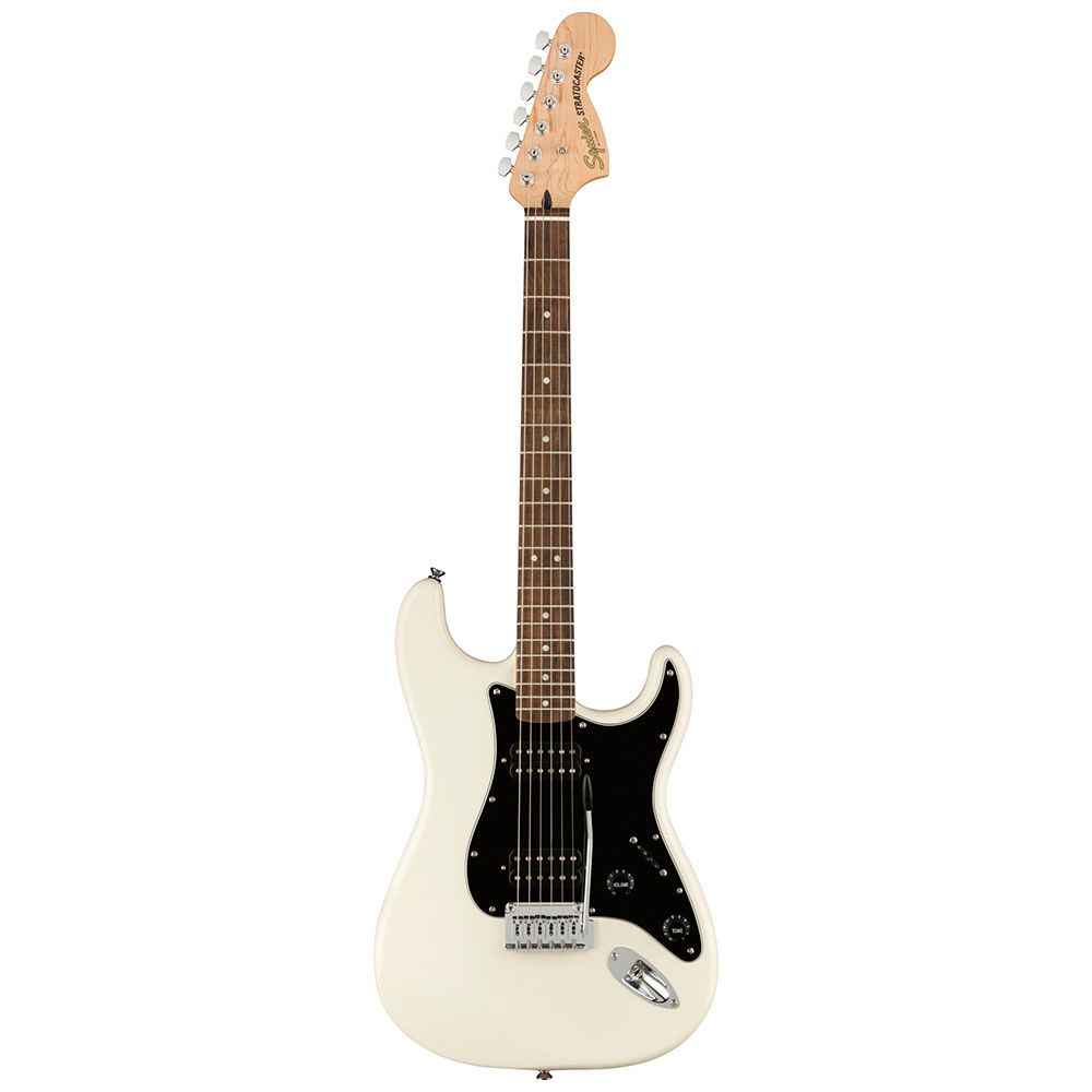Squier Affinity Stratocaster HH Laurel Klavye Olympic White Elektro Gitar 2