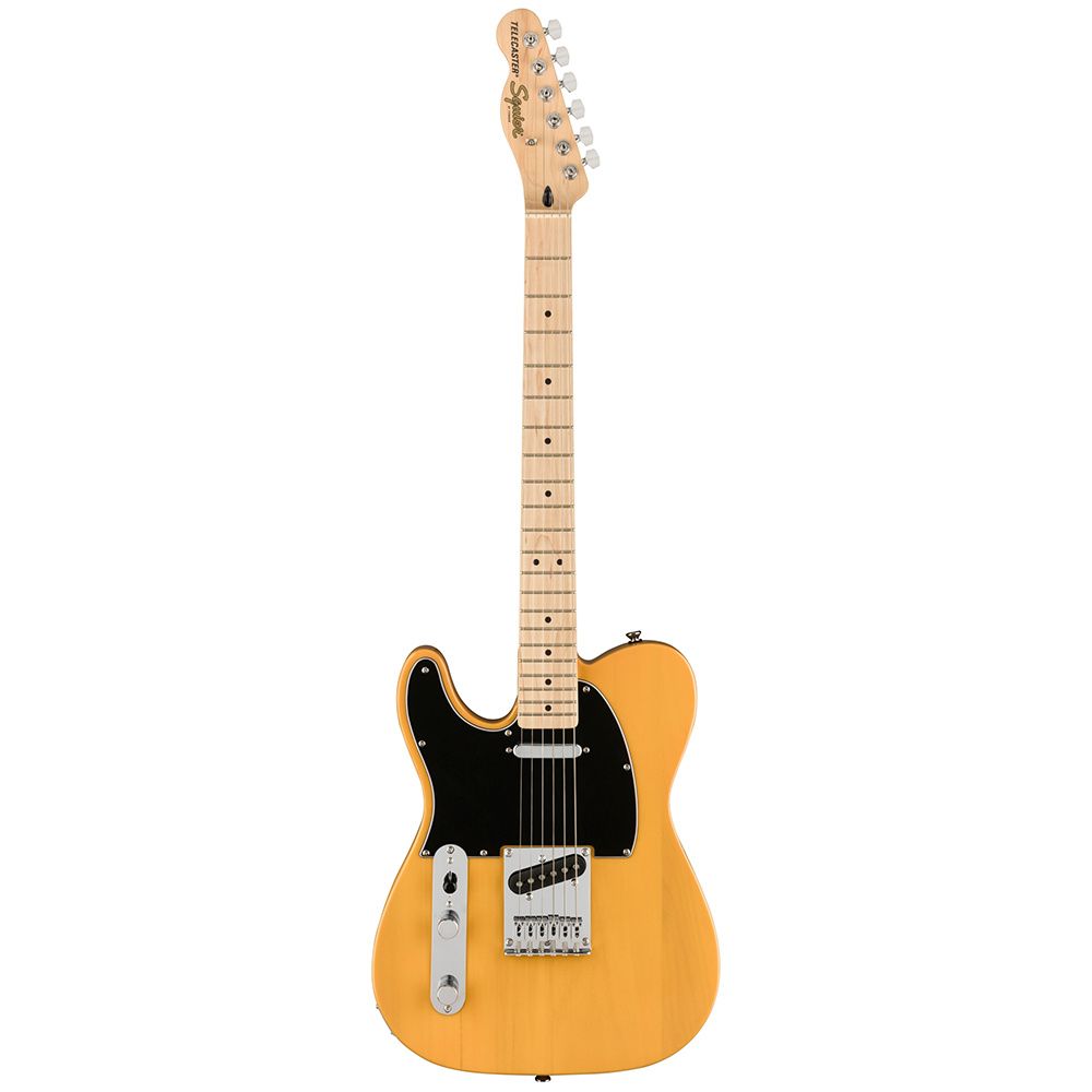 Squier Affinity Telecaster Akçaağaç Klavye Butterscotch Blonde Solak Elektro Gitar 2