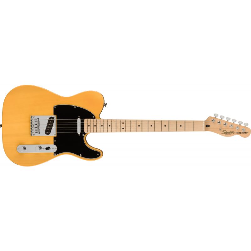 Squier Affinity Telecaster Akçaağaç Klavye Butterscotch Blonde Elektro Gitar 1