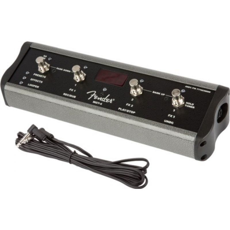Fender Four Düğme MGT-4 1/4 Connector Mustang GT Footswitch 1