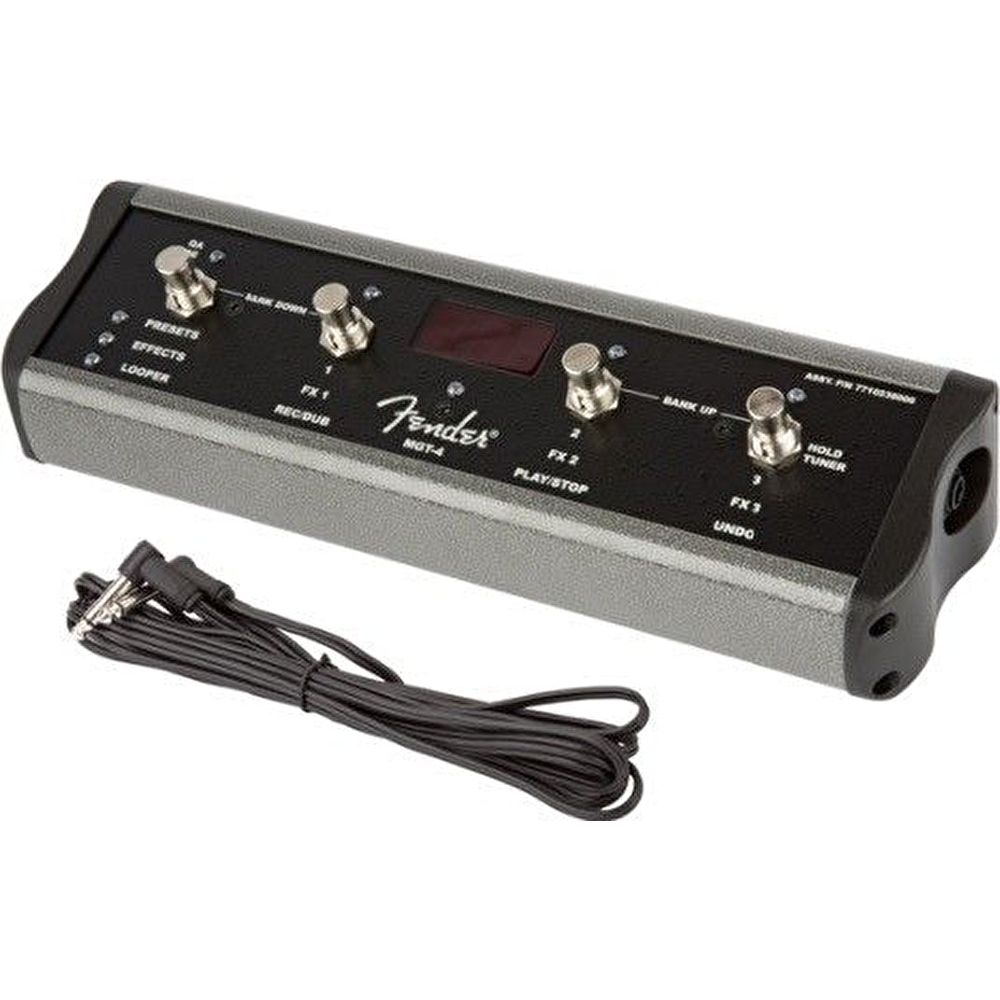 Fender Four Düğme MGT-4 1/4 Connector Mustang GT Footswitch 2