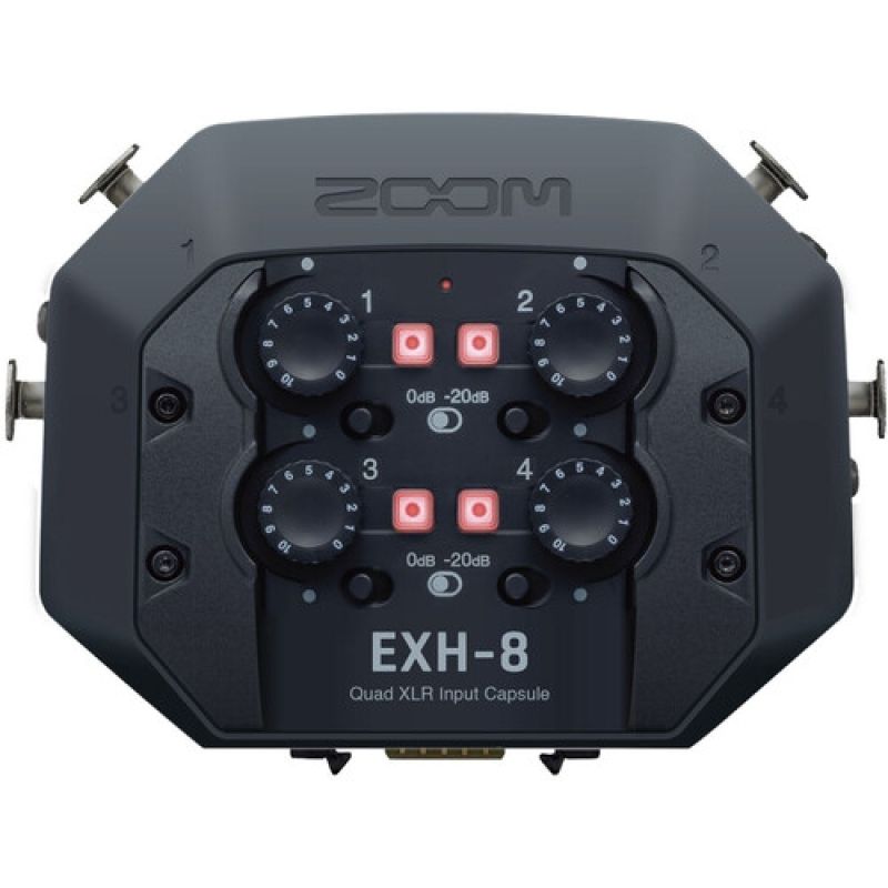 Zoom EXH-8 4-Kanal XLR Capsule (H8 için) 1