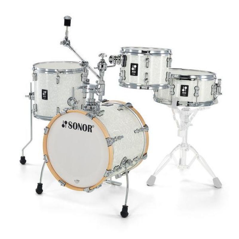 Sonor AQ2 Safari Akustik Davul Seti (White Pearl) 1
