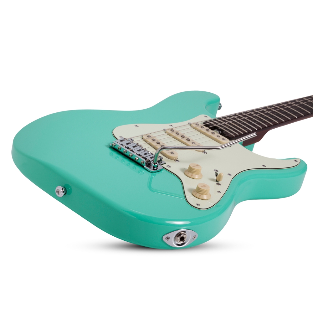 Schecter Nick Johnston Traditional Elektro Gitar (Atomic Green) 4