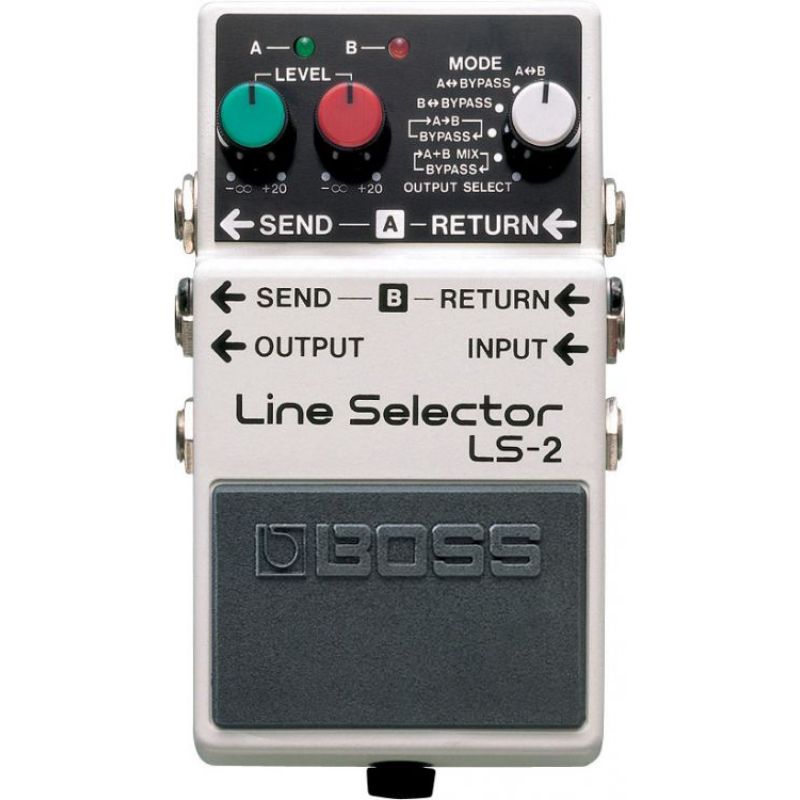 Boss LS-2(T) Line Selector Compact Pedalı 1