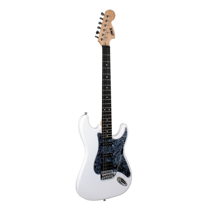 DMX Stratocaster ST-WH Elektro Gitar (Taşıma Çantası Hediyeli) 1