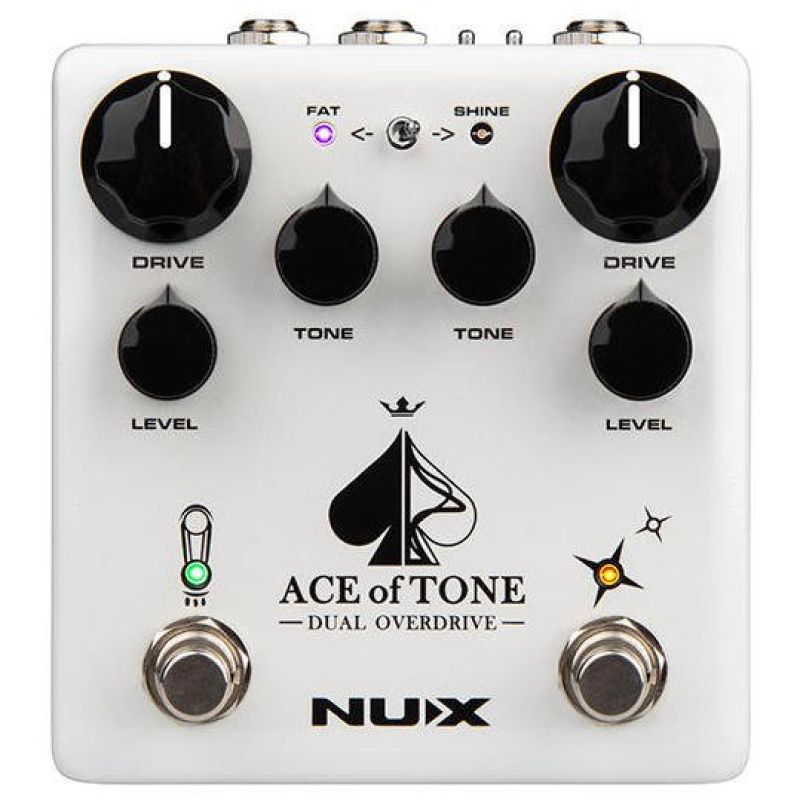 Nux Ace Of Tone Dual Overdrive Pedalı 1